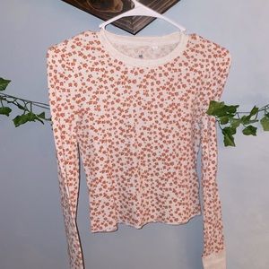 cropped long sleeve from pacsun